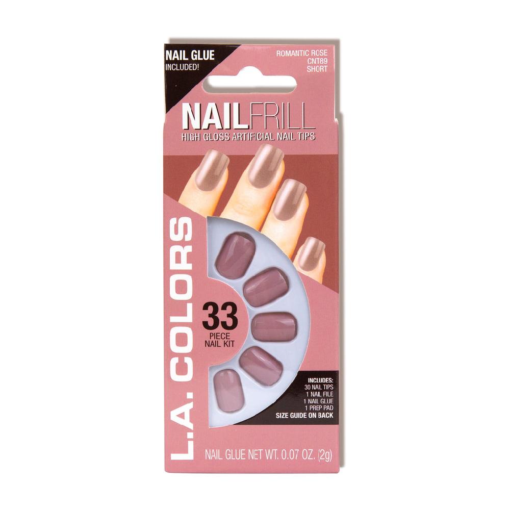 l.a. colors Nail Frill Nail Kit (carded)