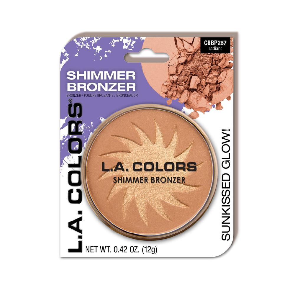 l.a. colors Shimmer Bronzer (carded)