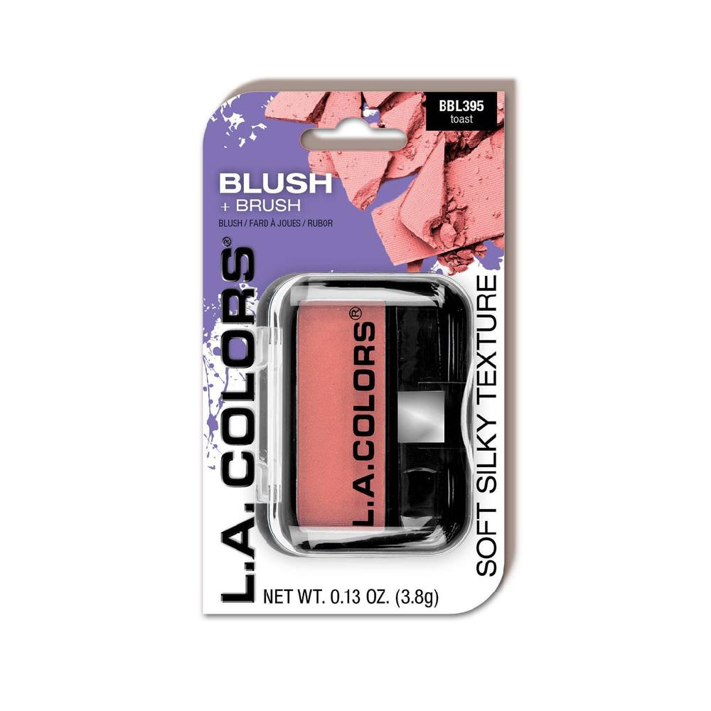 l.a. colors Single Blush (carded)
