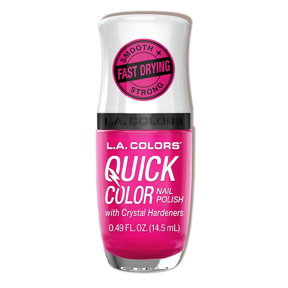 l.a. colors Quick Color Nail Polish with Crystal Hardeners
