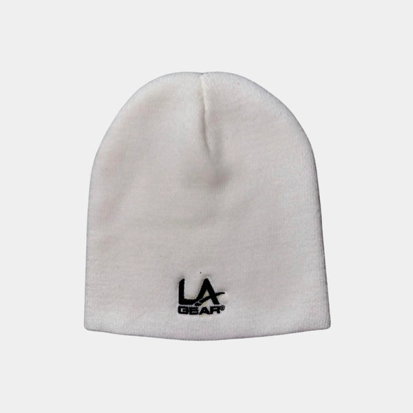 l.a. gear LA Gear Embroidered Beanie | Off-White