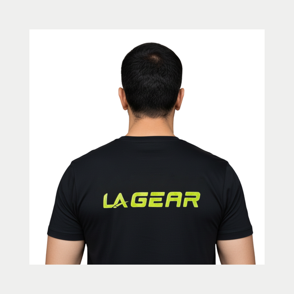 L.a. Gear LA Gear Men's Performance Logo Tee | Black