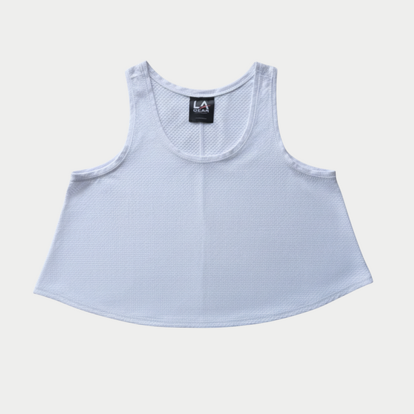 L.a. Gear LA Gear Women’s Athletic Mesh Tank | White