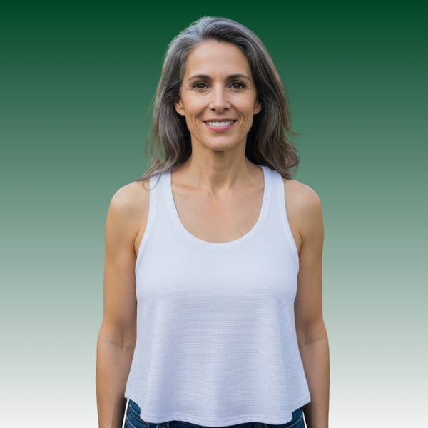 l.a. gear LA Gear Women’s Athletic Mesh Tank | White