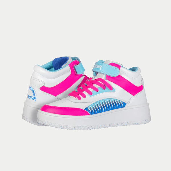 L.a. Gear LA Gear Kids Flame Hightop | White X Pink X Blue