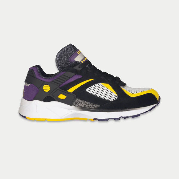 l.a. gear LA Gear Men's Catapult Light-Up Lowtop | Black x Purple x Yellow