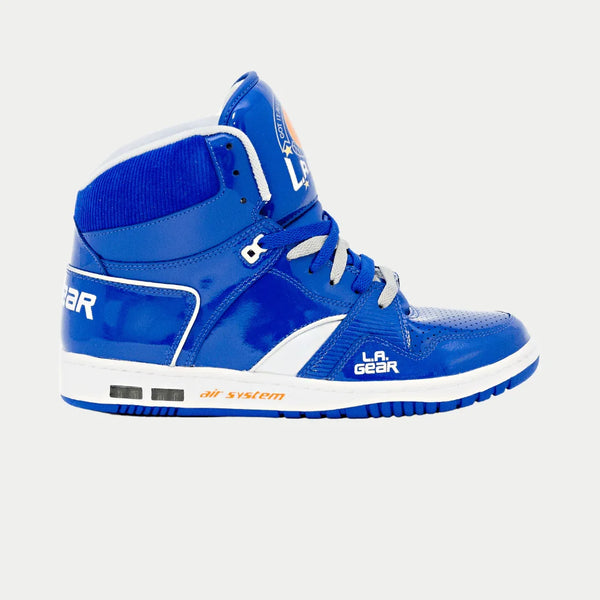 l.a. gear LA Gear Men’s Star Shooter Vintage Hightop | Blue
