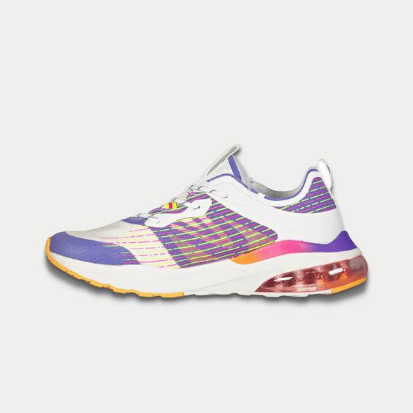 L.a. Gear LA Gear Women's Artesia Lowtop | White X Purple X Orange