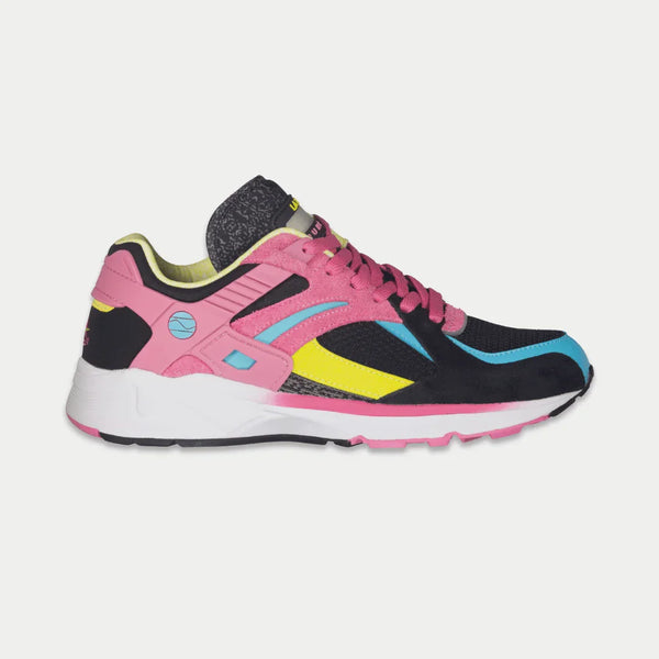 l.a. gear LA Gear Women's Catapult Light-Up Lowtop | Black x Pink