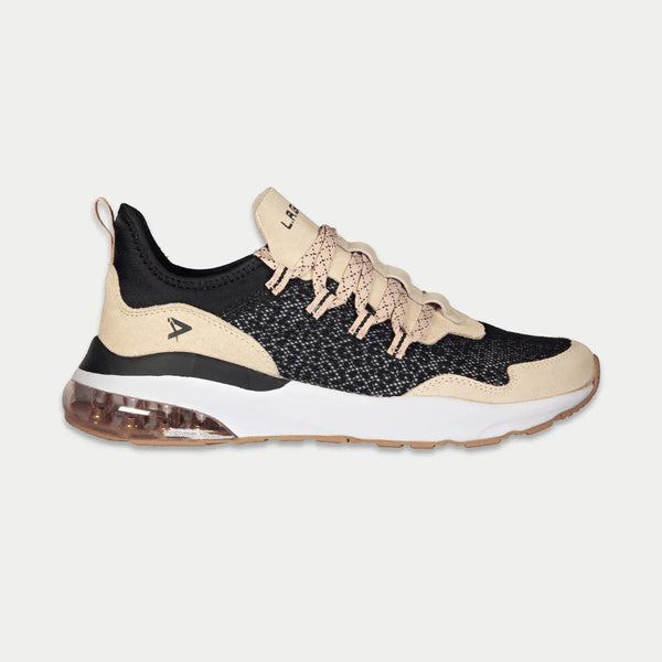 l.a. gear LA Gear Women’s Runyon Lowtop | Black x Pink