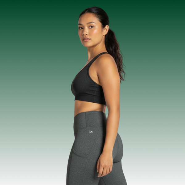 l.a. gear LA Gear Women’s Side-Pocket Yoga Pants | Charcoal