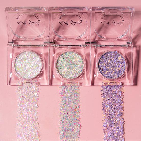 L.a. Girl 3pc Glitter Face & Body Gift Set - Twinkle & Glow