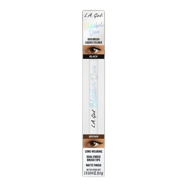 L.a. Girl Blissful Duo Brush Liquid Eyeliner