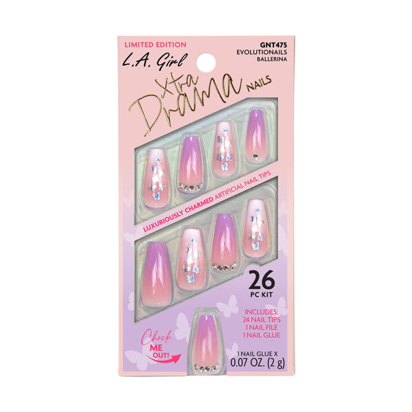 L.a. Girl Extra Drama Nail Tips