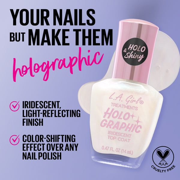 L.a. Girl Holographic Iridescent Top Coat