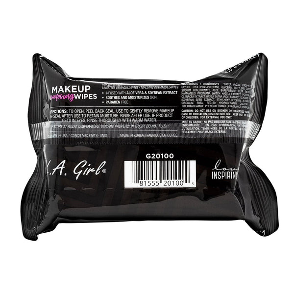 L.a. Girl Makeup Removing Wipes