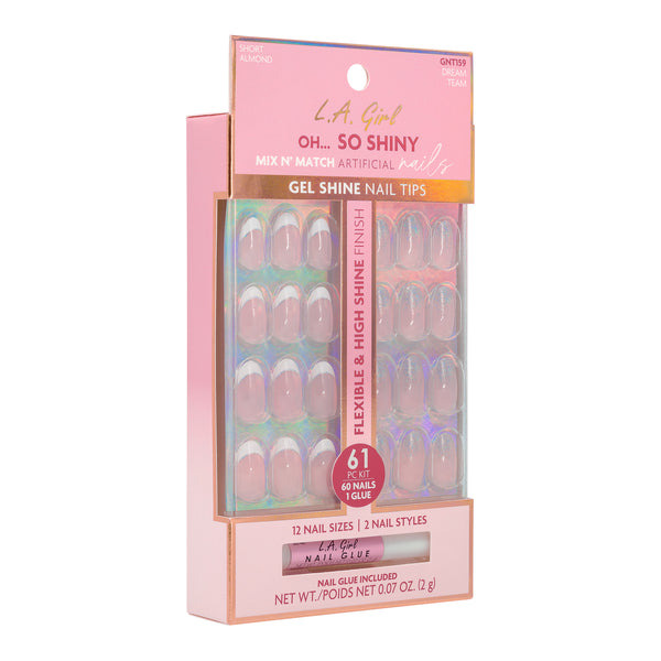 L.a. Girl Oh So Shiny Mix N’ Match Artificial Nails