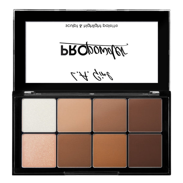 L.a. Girl Pro Powder Sculpt & Highlight Palette