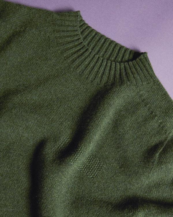 L.e.j Shadow Patch Mock Neck