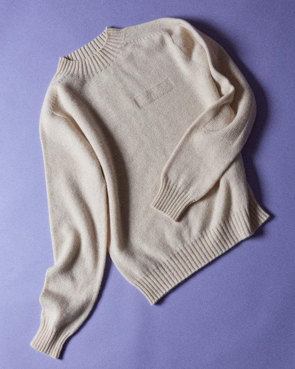 l.e.j Shadow Patch Mock Neck