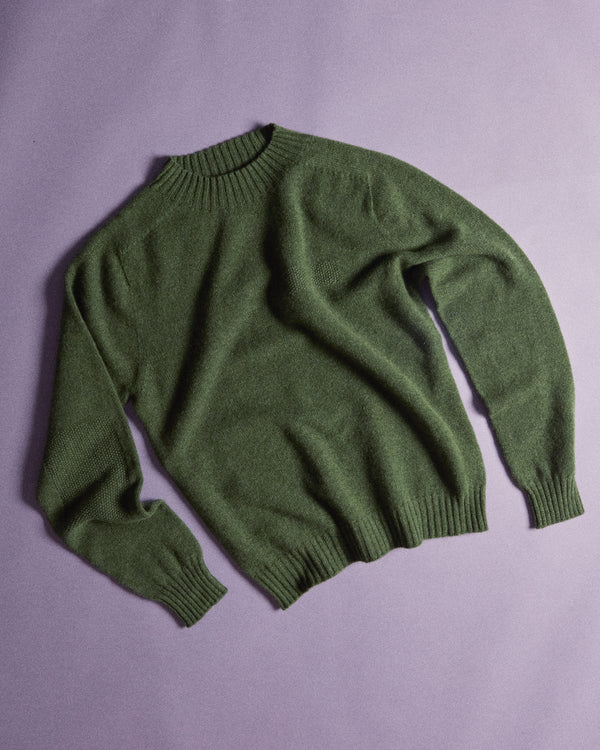 l.e.j Shadow Patch Mock Neck