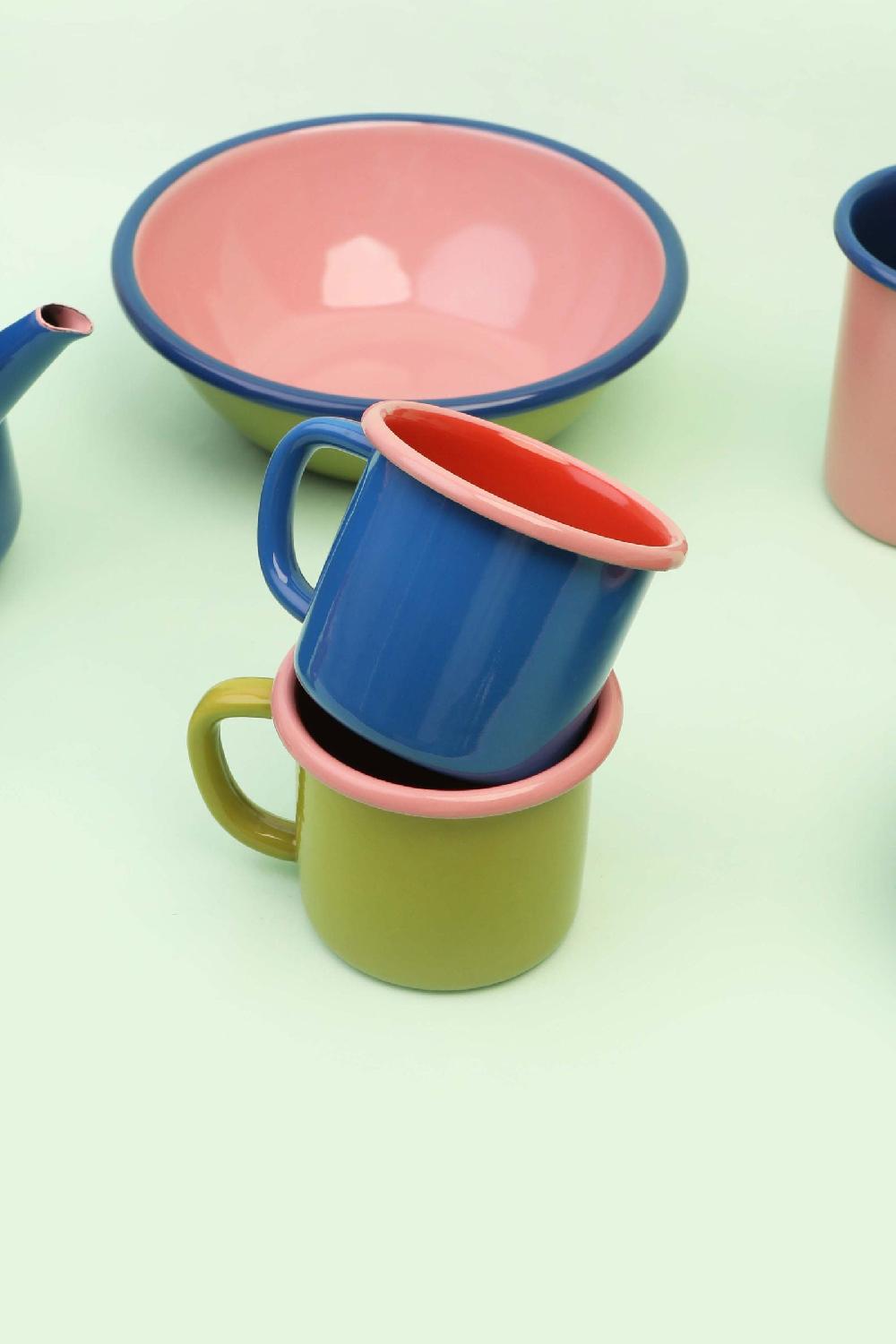 Bornn Enamel Mug - BLUE