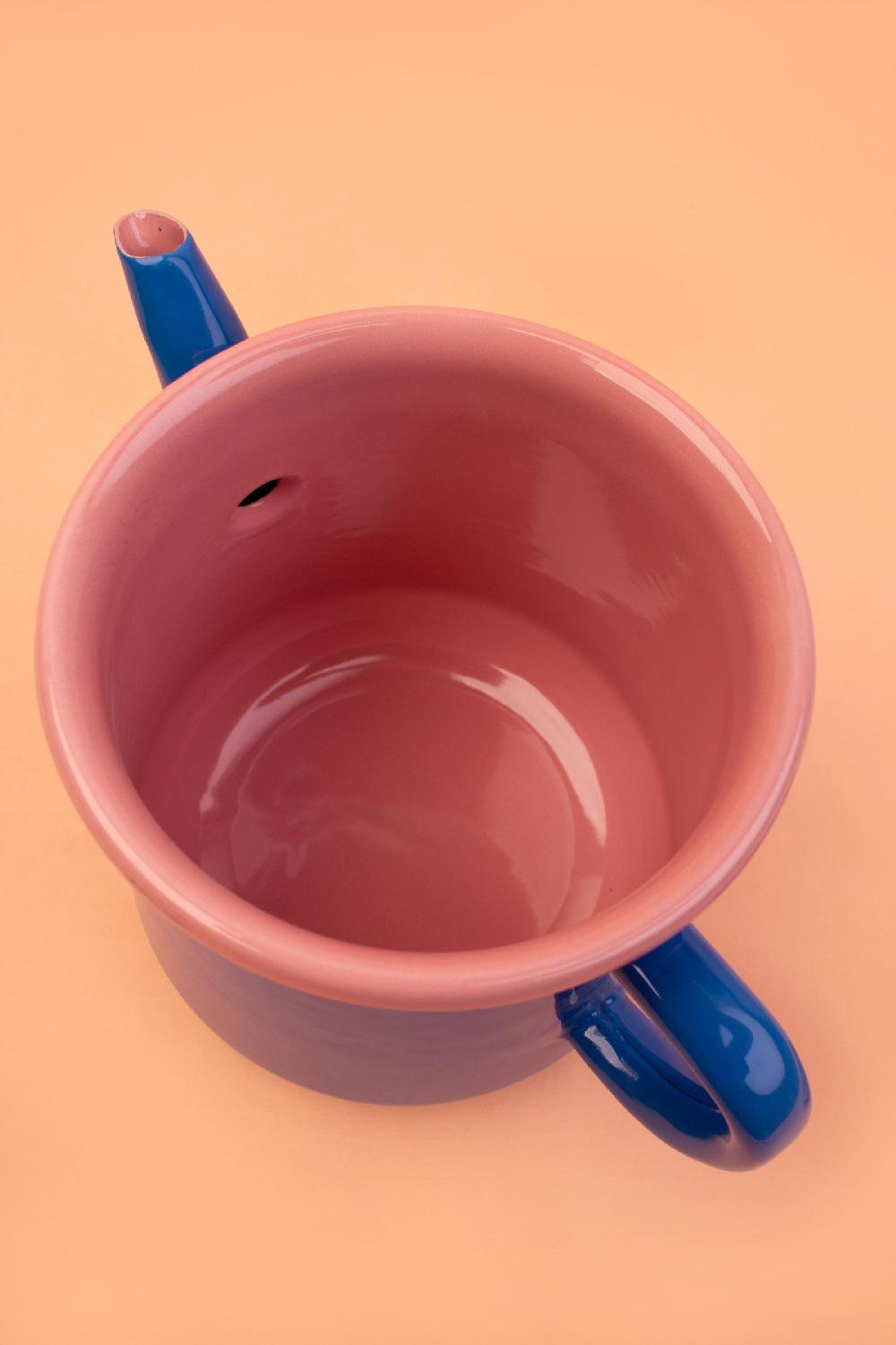 Bornn Enamel Tea Pot - BLUE
