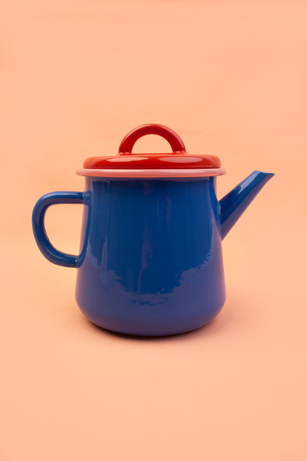 Bornn Enamel Tea Pot - BLUE Bornn Enamel Tea Pot - BLUE
