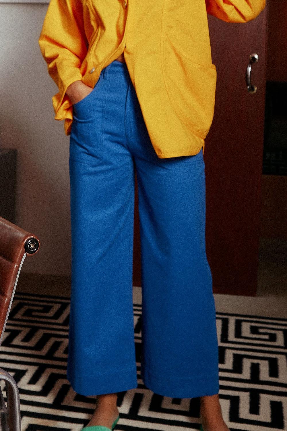 L.F.Markey 木匠长裤钴蓝色 - 6