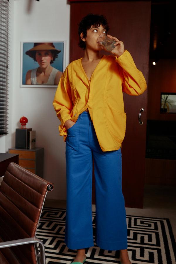 L.F.Markey 木匠长裤钴蓝色 - 6