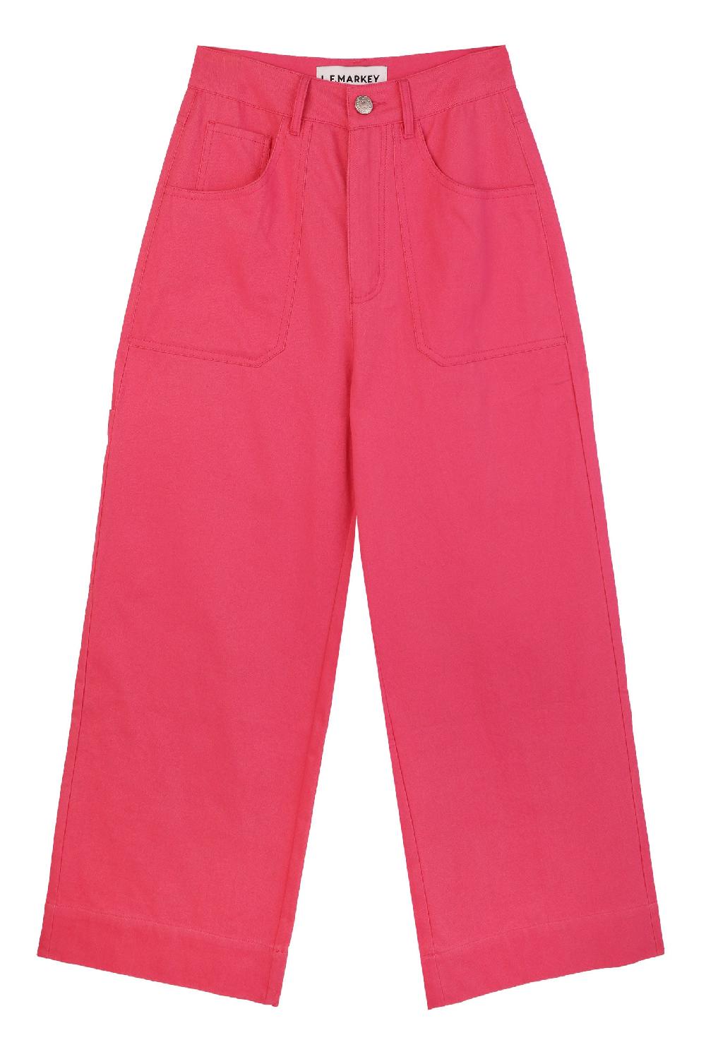 L.F.Markey 木匠长裤紫红色 - 6