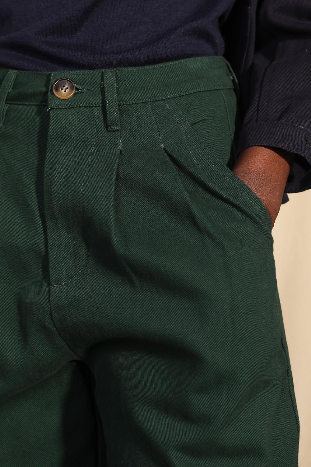 L.F.Markey 经典休闲裤 森林绿 - 6