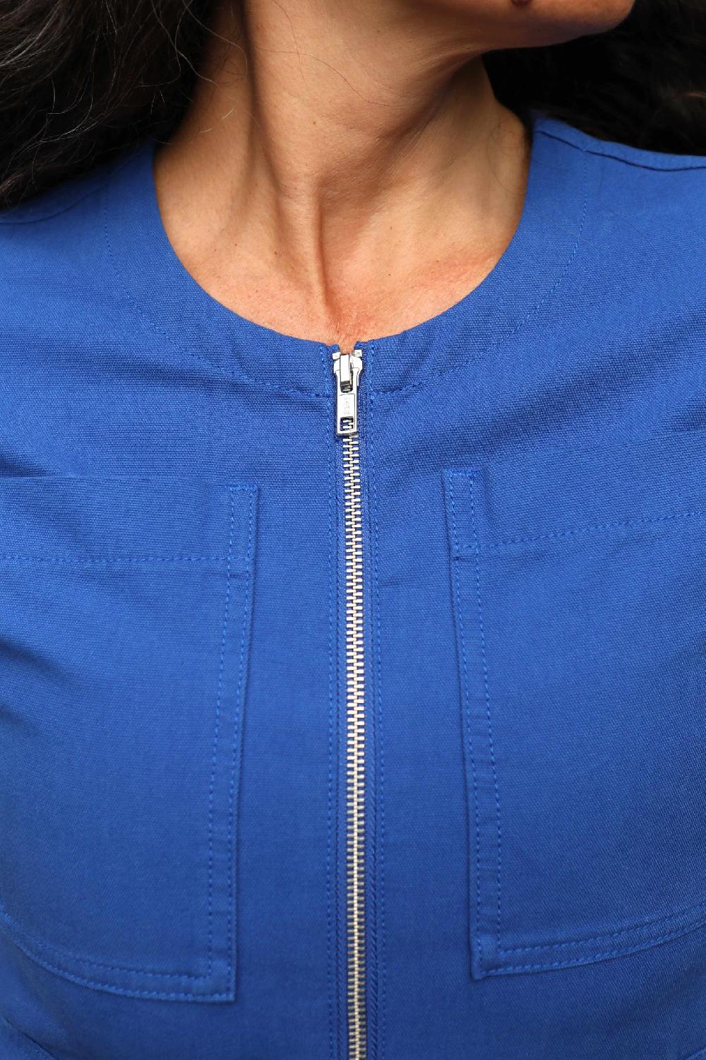 L.F.Markey 菲利克斯连体服钴蓝色 - 8