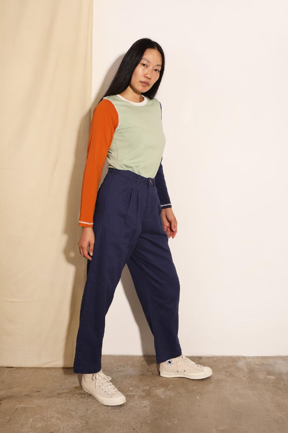 L.F.Markey 经典休闲裤 靛蓝 - 8