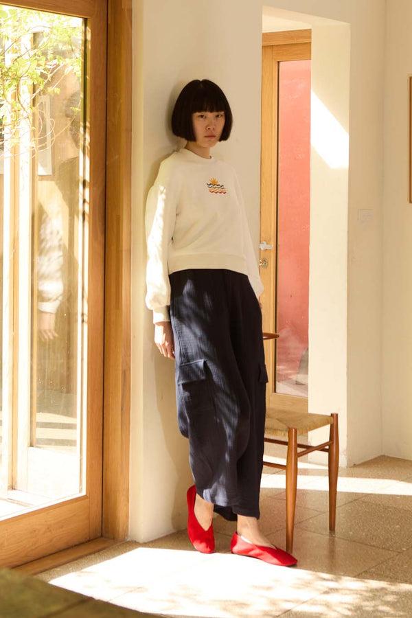 L.F.Markey Austin Cargo Trouser Midnight - 6