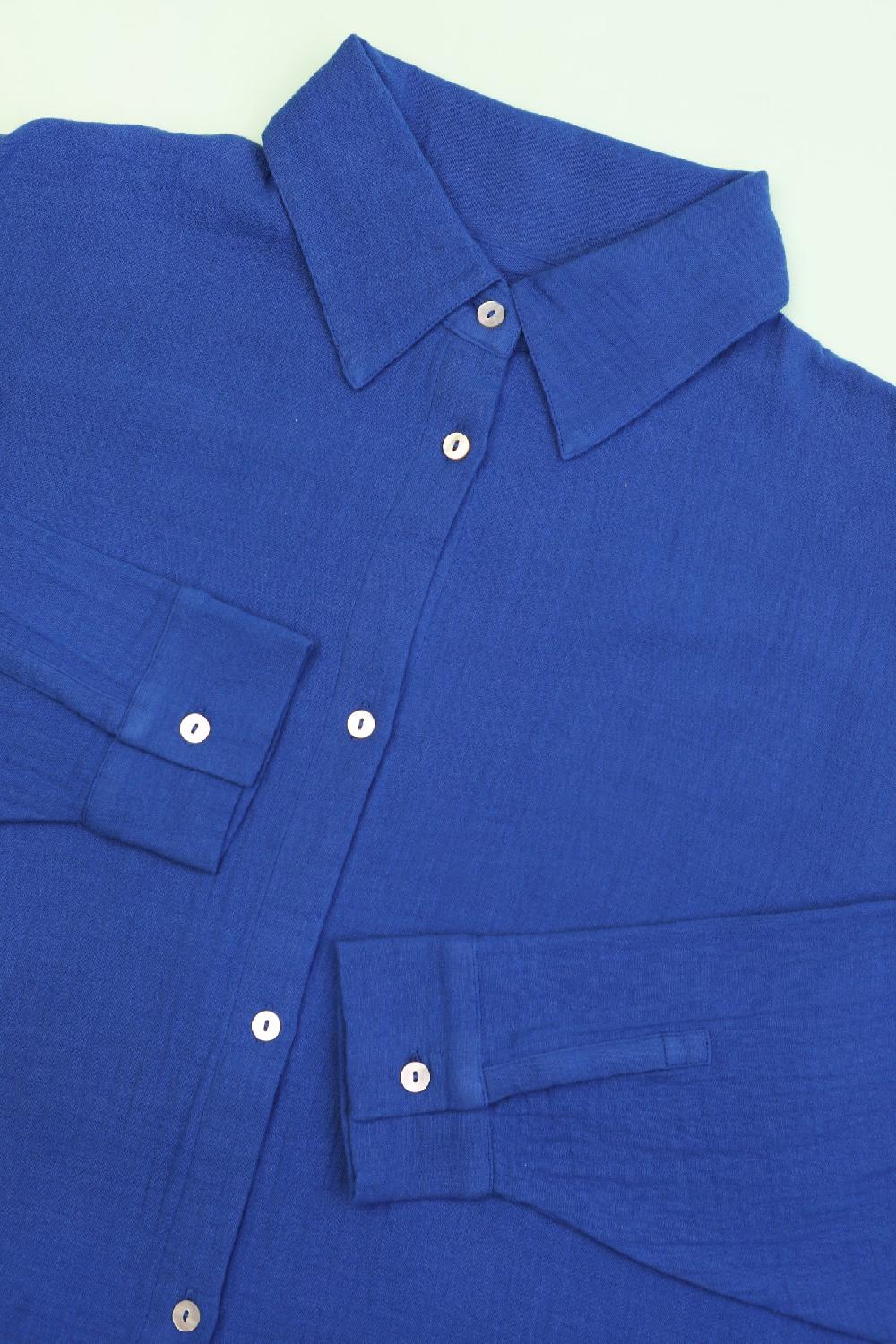 L.F.Markey 西尔凡连衣裙 钴蓝色 - 操作系统