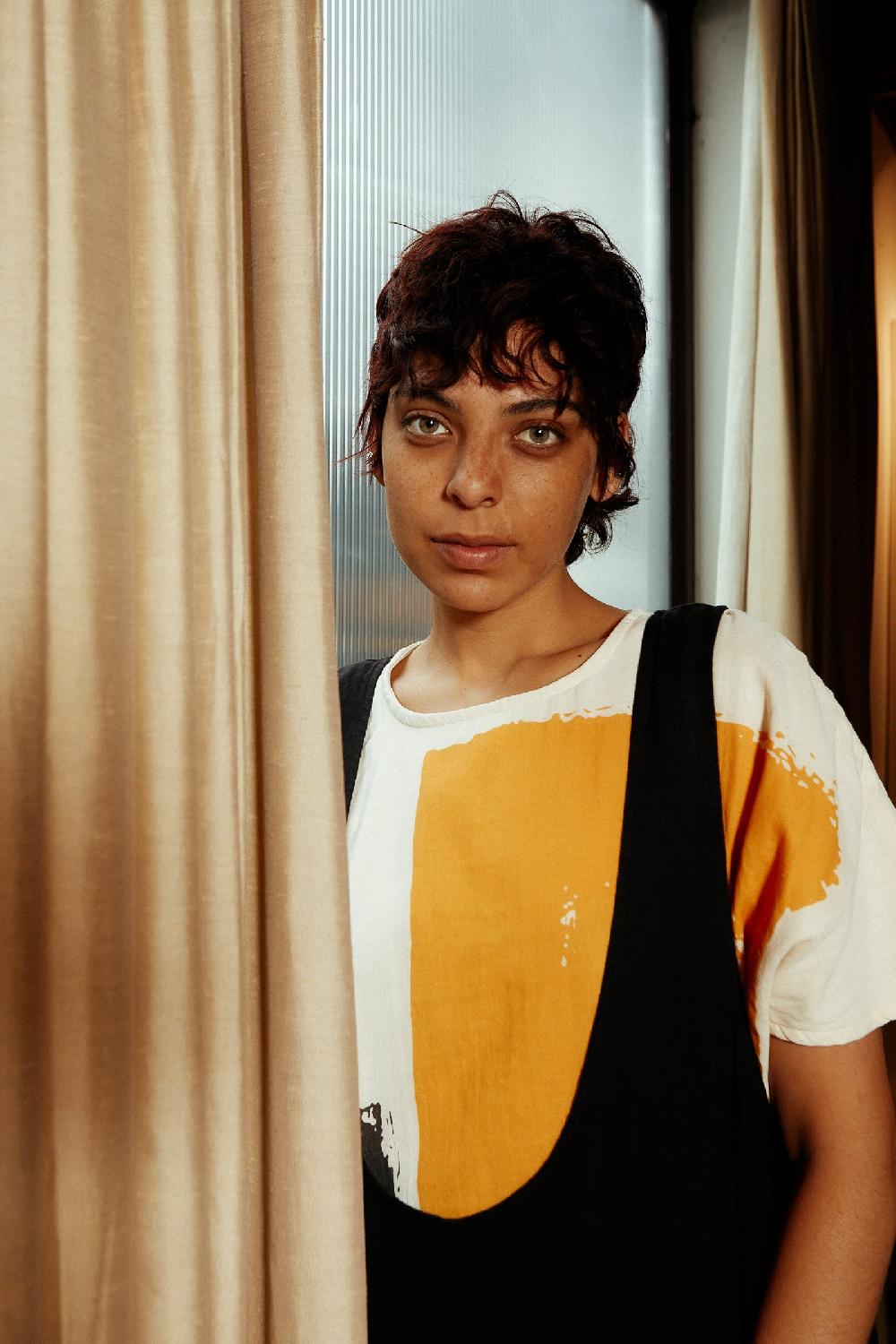 L.F.Markey 基本款亚麻连体裤 黑色 - 操作系统