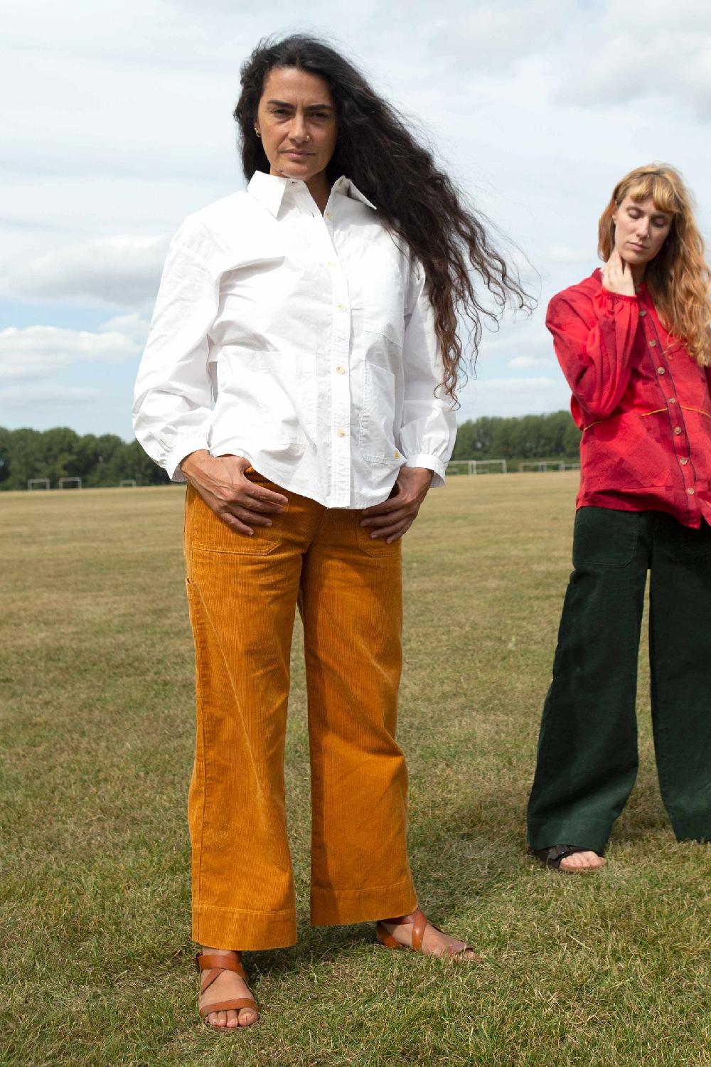 L.F.Markey Carpenter 长裤 灯芯绒 芥末黄 - 4