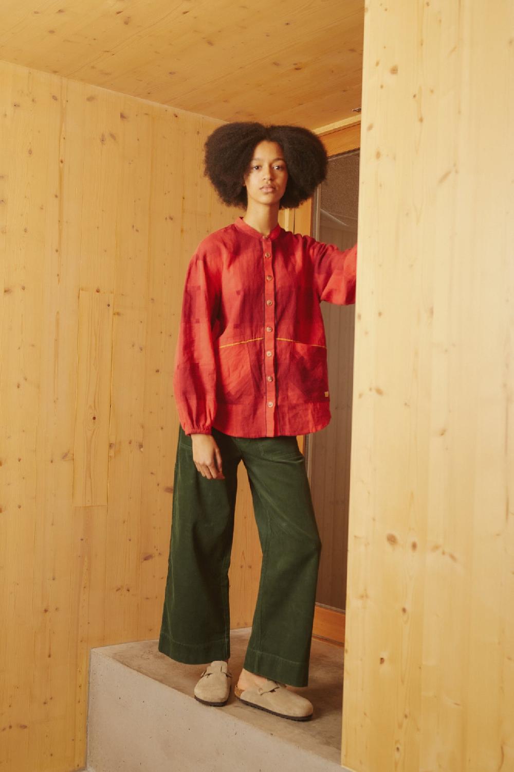 L.F.Markey Carpenter 长裤 灯芯绒 森林绿 - 4