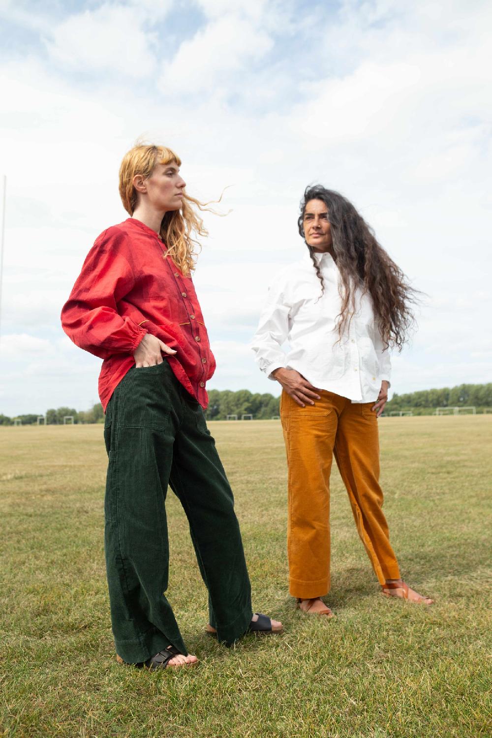 L.F.Markey Carpenter 长裤 灯芯绒 森林绿 - 4