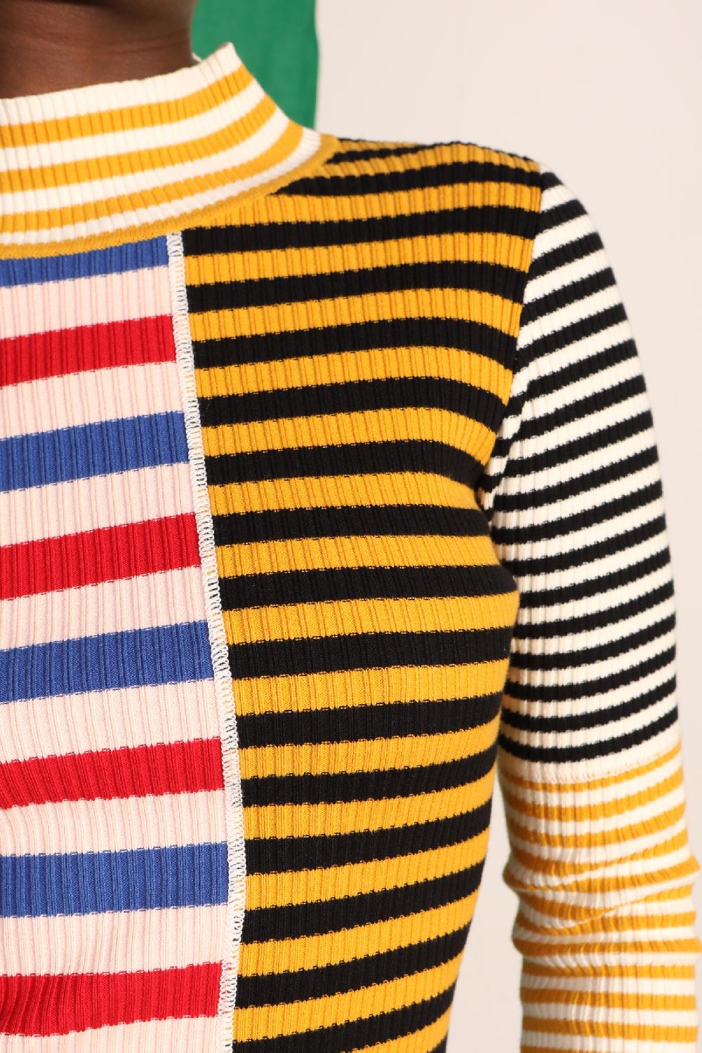 L.F.Markey Cecil 多条纹连衣裙 - XS