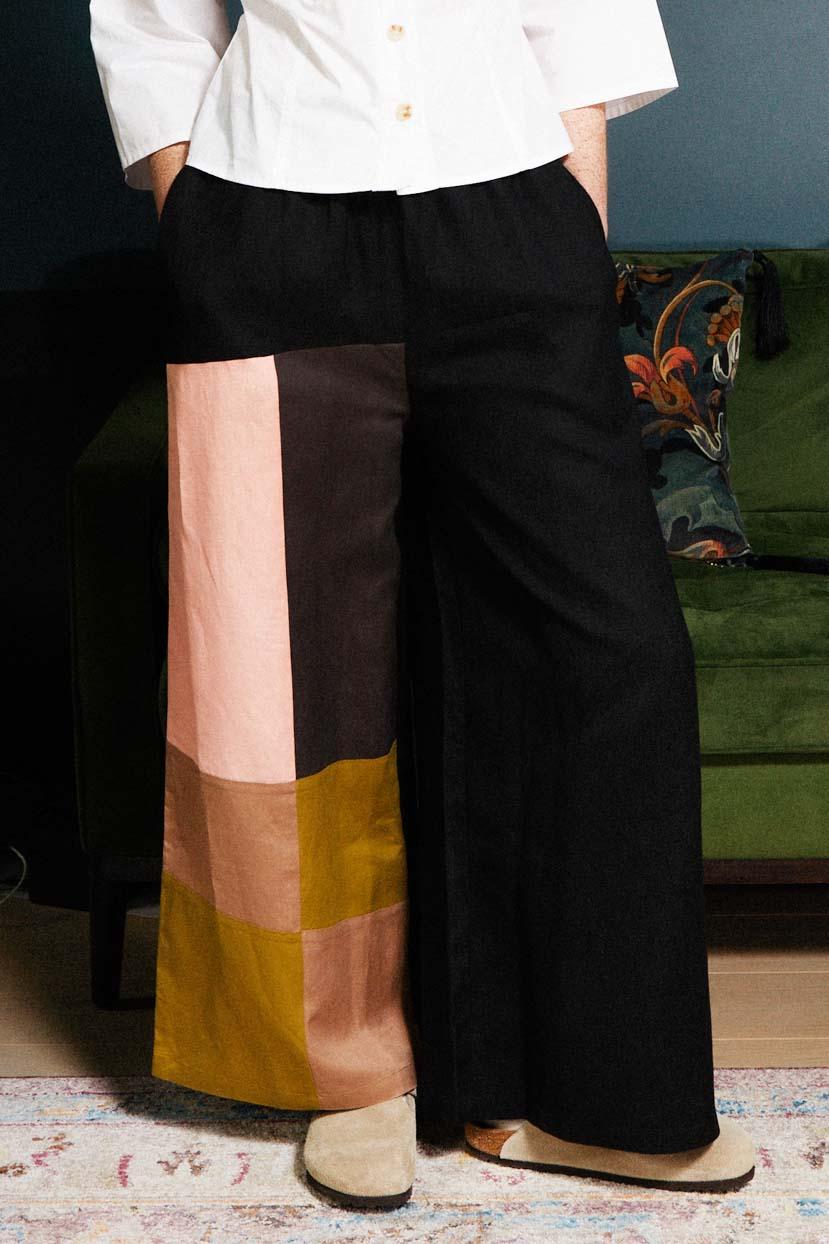 L.F.Markey Corso Trouser Rubik Patchwork - 8