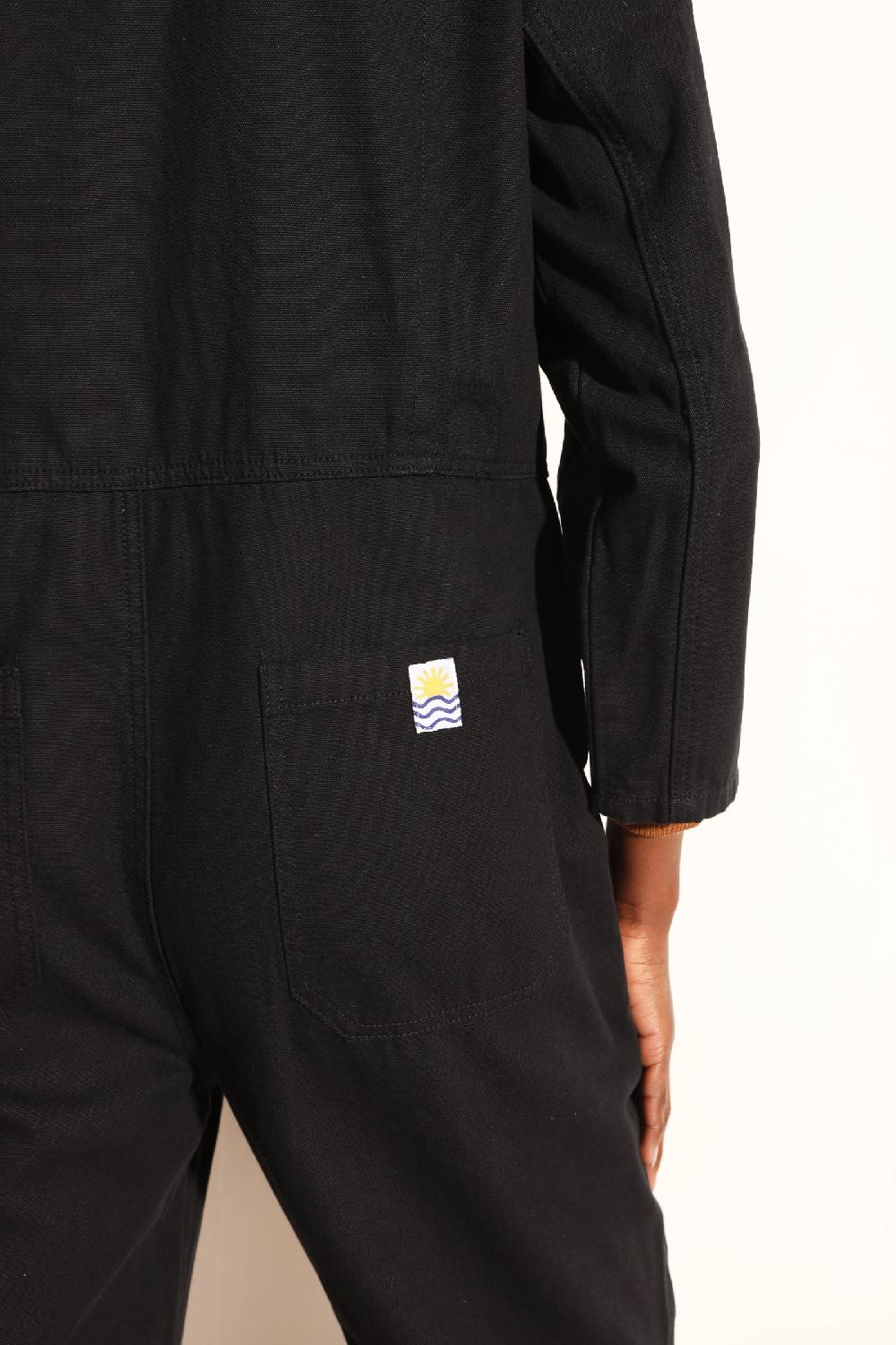 L.F.Markey Dominic Boilersuit Black - 4