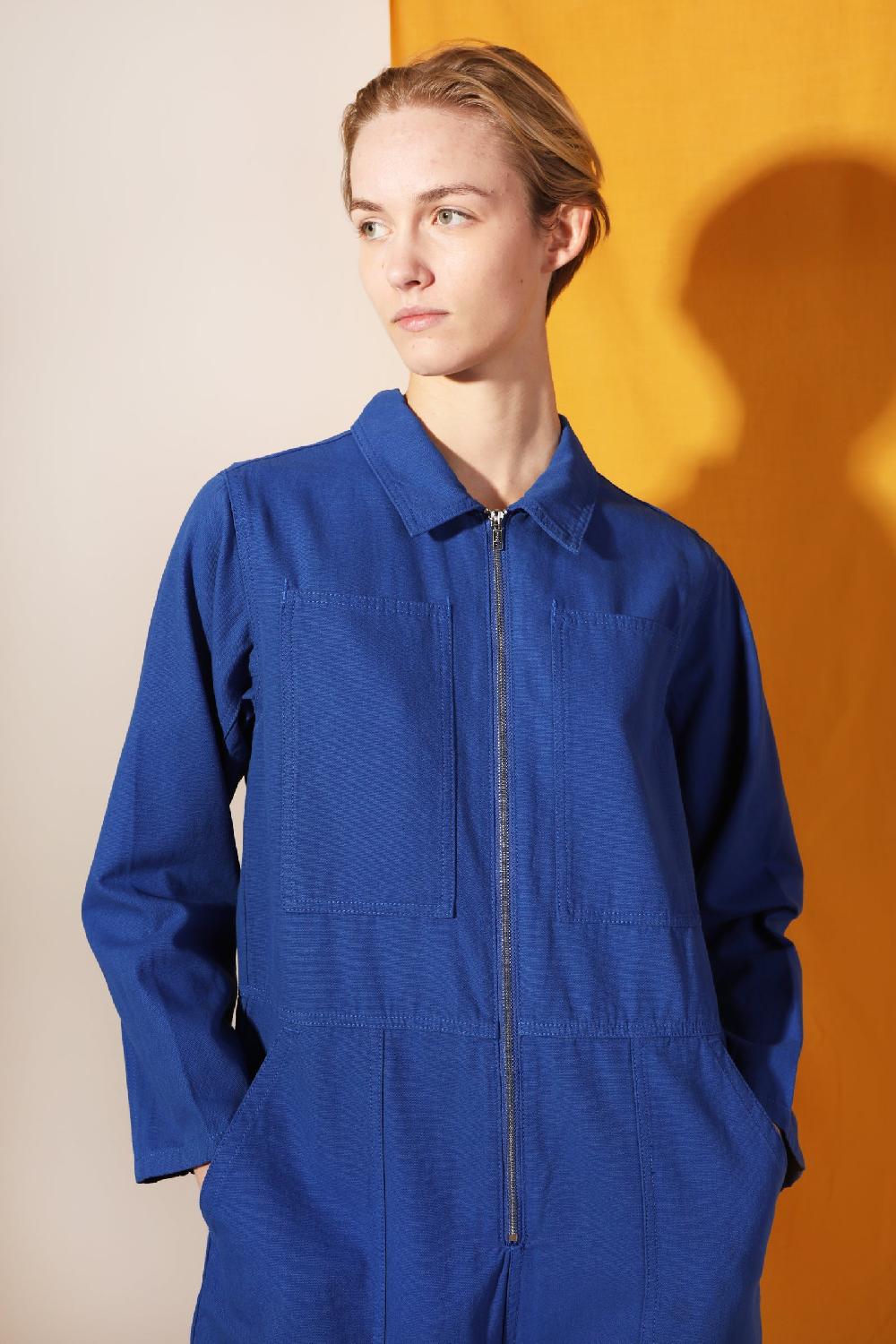 L.F.Markey Dominic Boilersuit Cobalt - 10