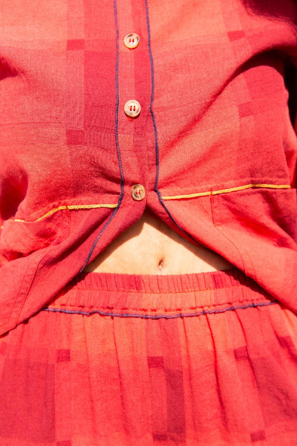 L.F.Markey Eamon 长裤 红色格子布 - 4