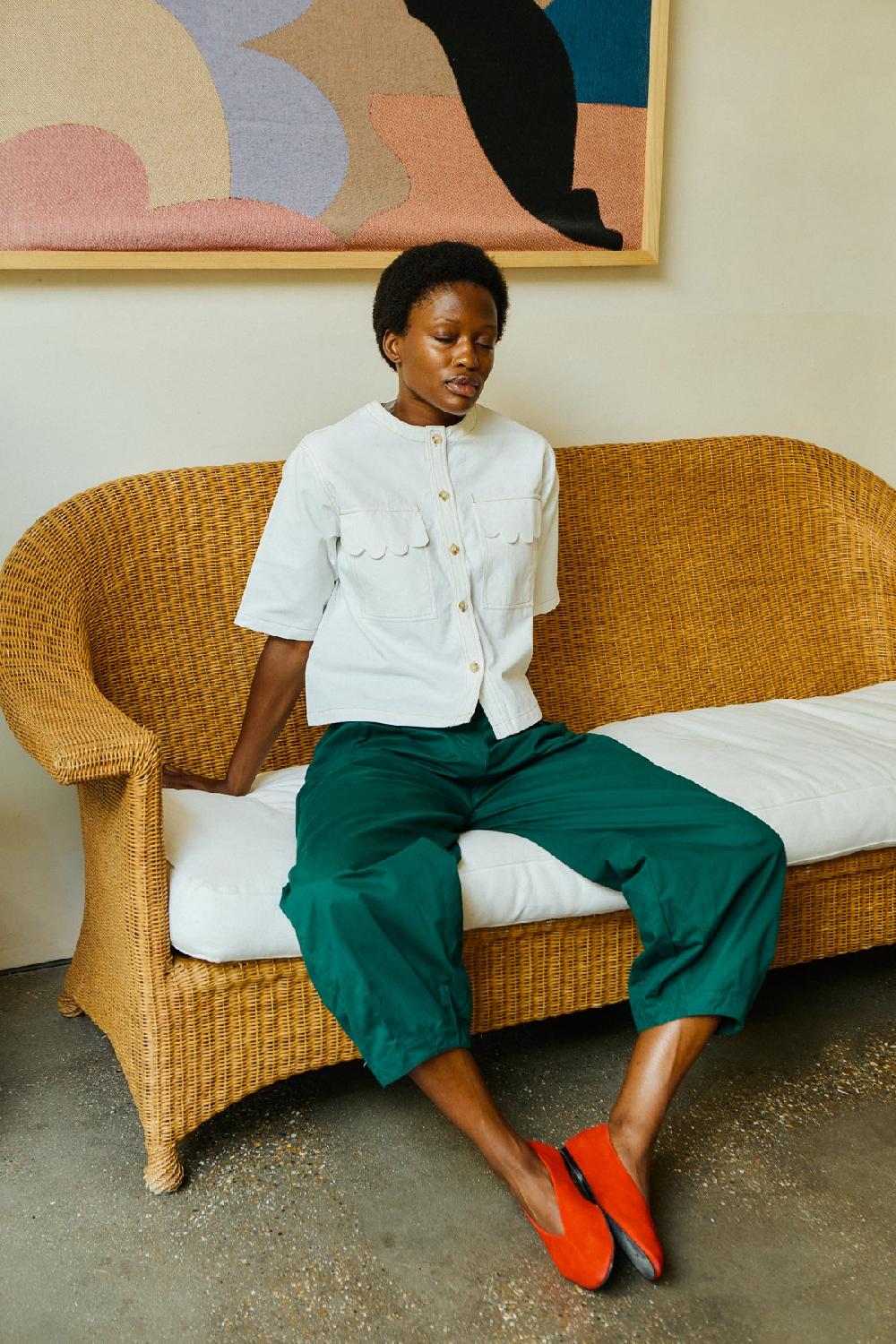 L.F.Markey Jenkin Trouser Forest Green - 4