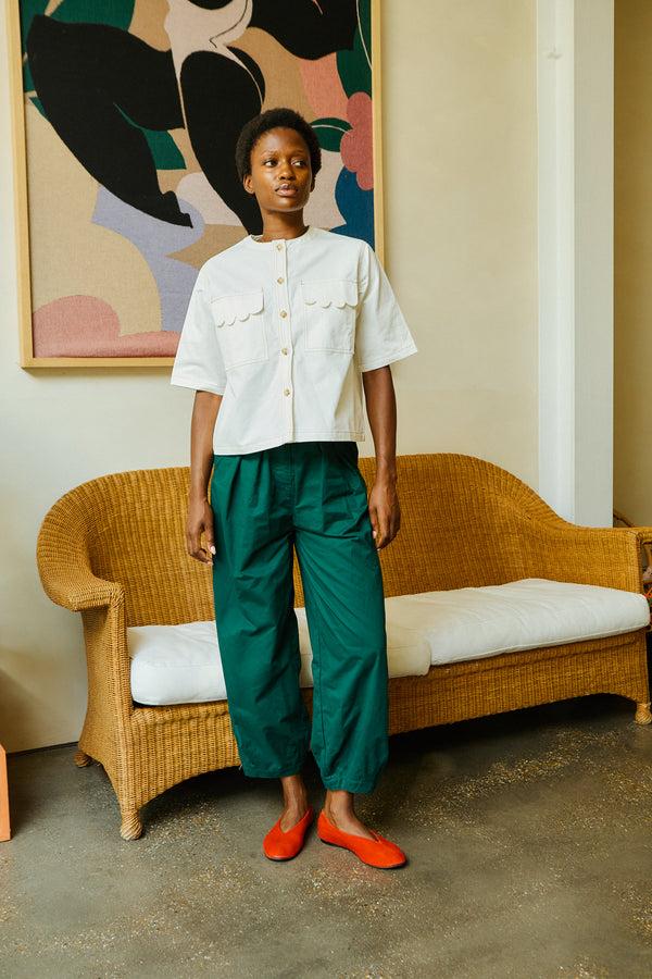 L.F.Markey Jenkin Trouser Forest Green - 4