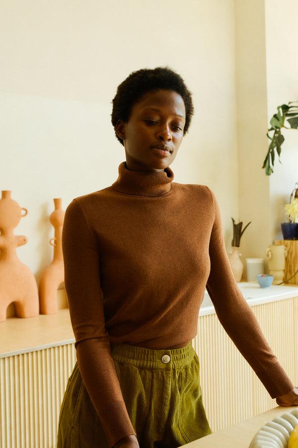 L.F.Markey Joshua Knit Chocolate - 4