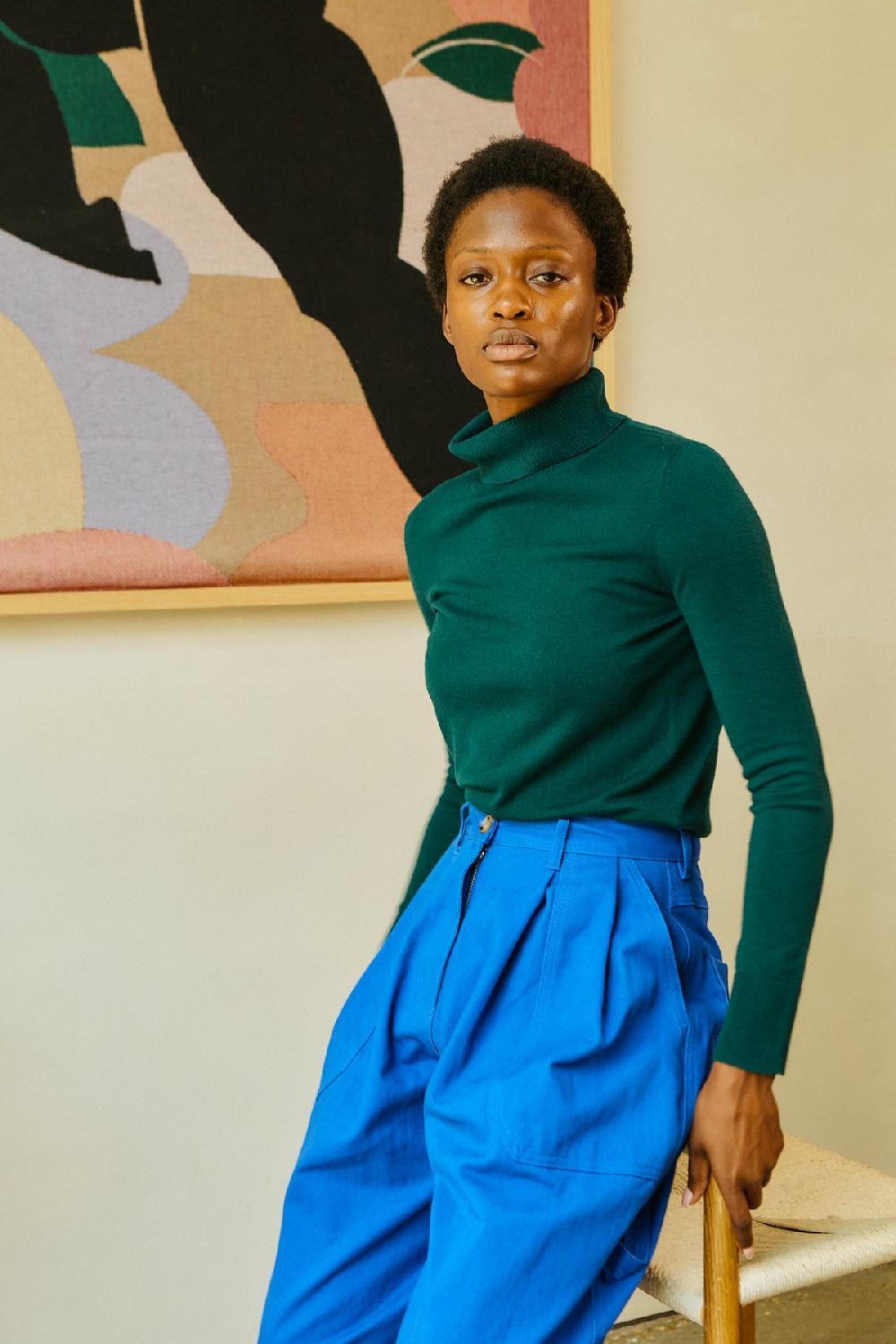 L.F.Markey Joshua Knit Forest Green - 4