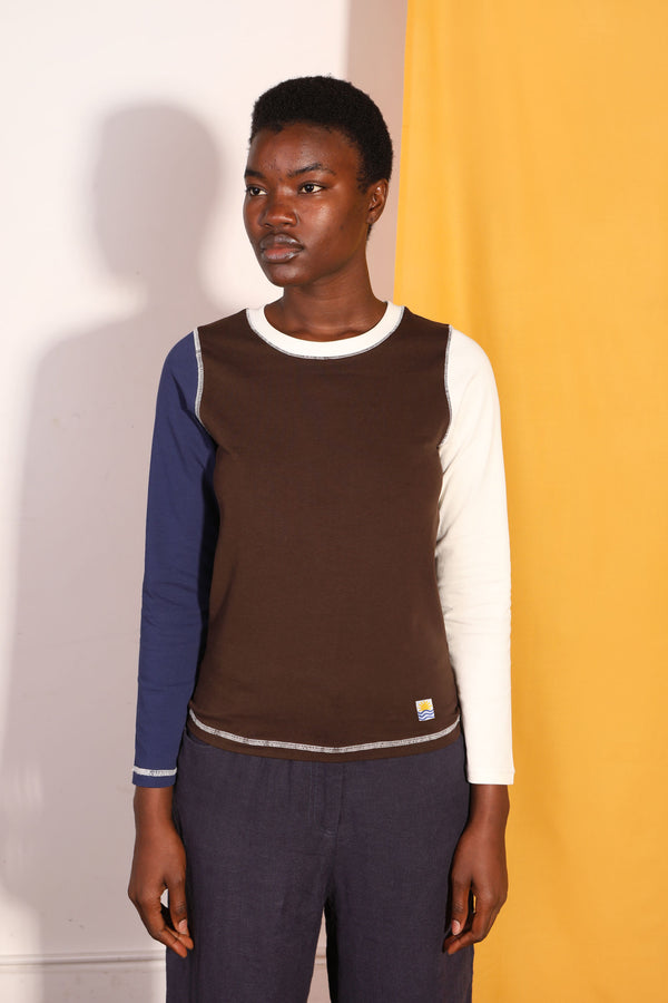 L.F.Markey Luca Top 巧克力拼布 - 4